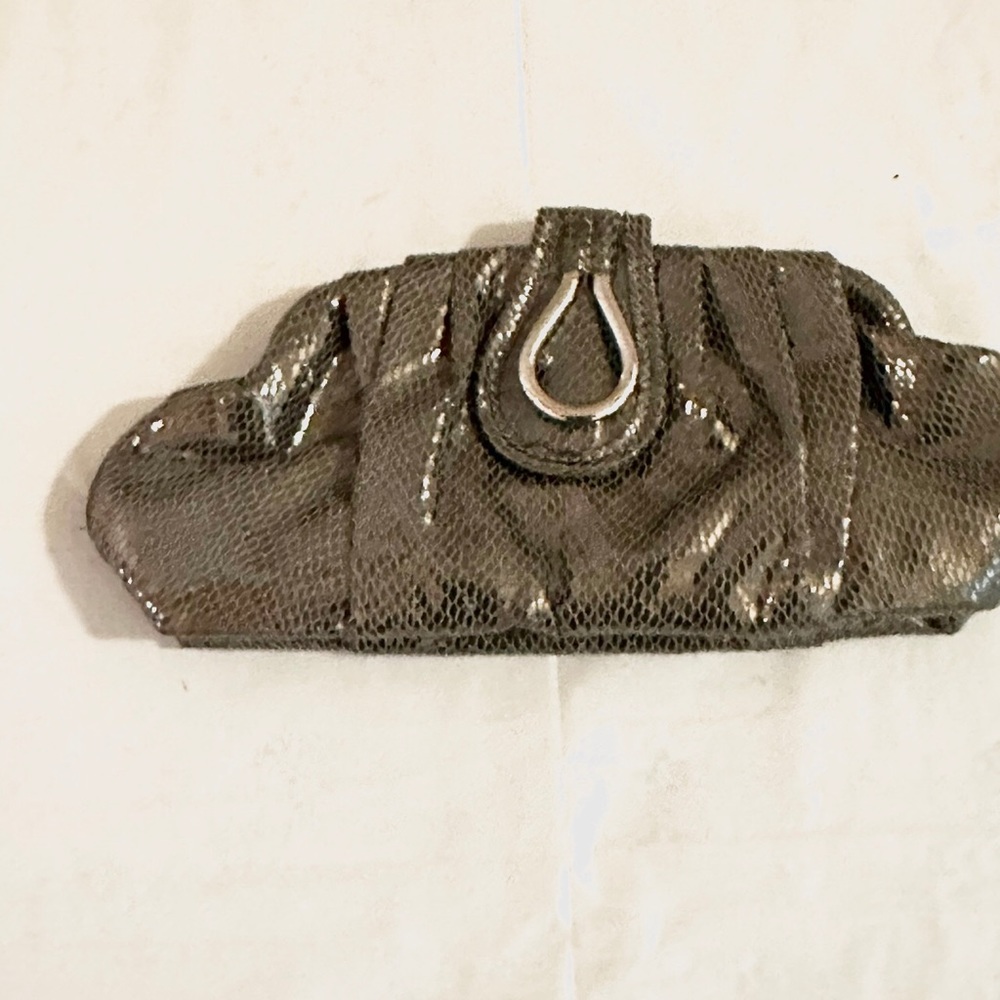Silver Nine West Clutch